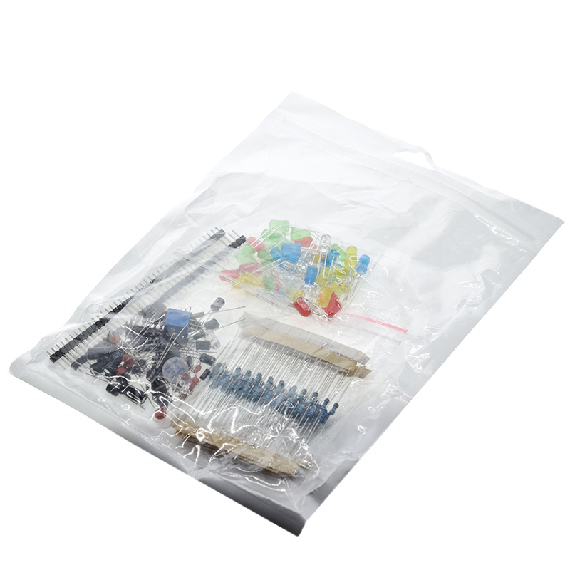 Nowe komponenty elektroniczne Podstawowy zestaw startowy do Arduino UNO MEGA2560 Raspberry Pi z rezystorem kondensatora brzęczyka LED
