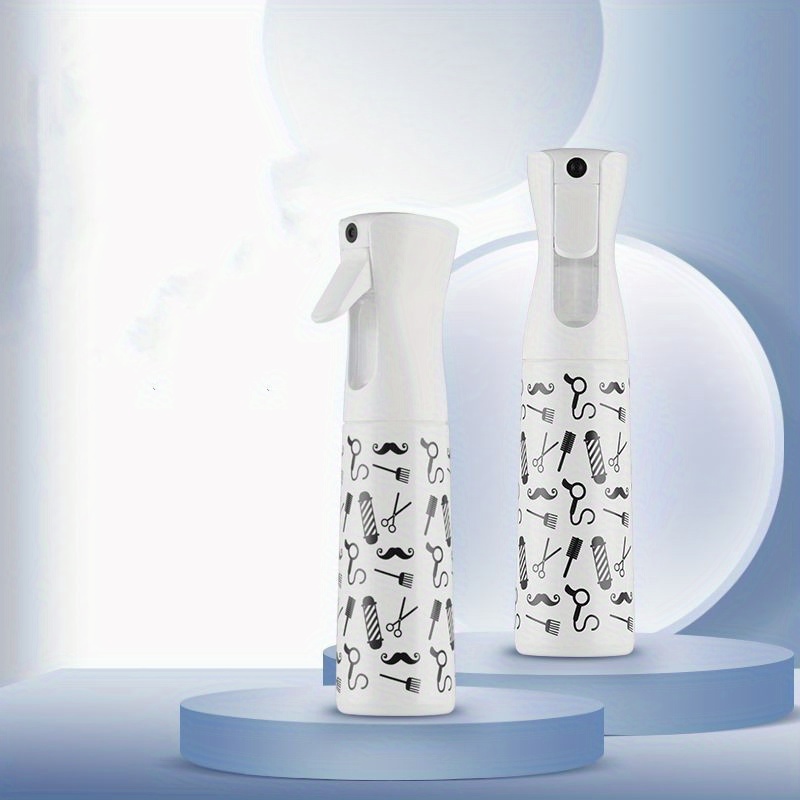 300ml 고압 헤어 스프레이 병 울트라 파인 연속 물 리필 형 미스터 헤어 스프레이 병 이발사 헤어 도구