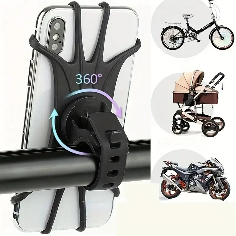 Supporto per telefono per bici Supporto per cellulare per bicicletta Supporto per moto Suporte Celular per iPhone Samsung Xiaomi Gsm Houder Fiets