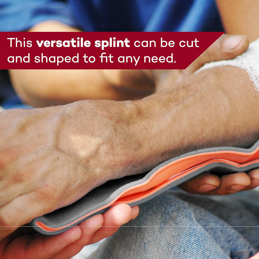 ใหม่ First Aid Universal อลูมิเนียม Splint Roll Medical Survival Polymer สําหรับติดตั้งกระดูกชุดการแพทย์ฉุกเฉินท่องเที่ยวกลางแจ้ง