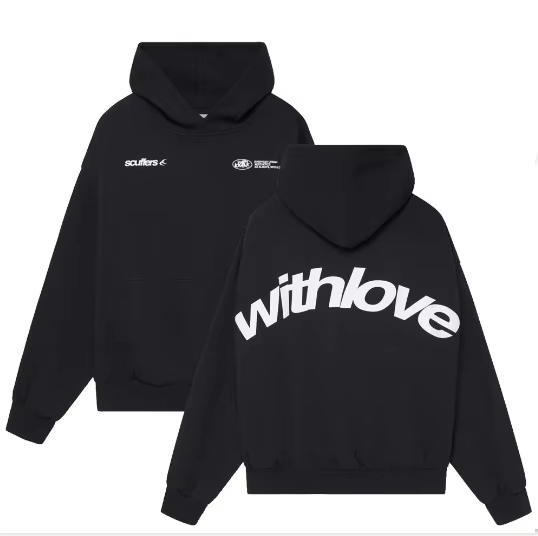 เสื้อฮู้ด2024มีฮู้ดสำหรับผู้ชาย, เสื้อสเวตเชิ้ตมีฮู้ดผู้หญิงที่หรูหราแฟชั่นพิมพ์ลายลายโรงแรม kaulitz