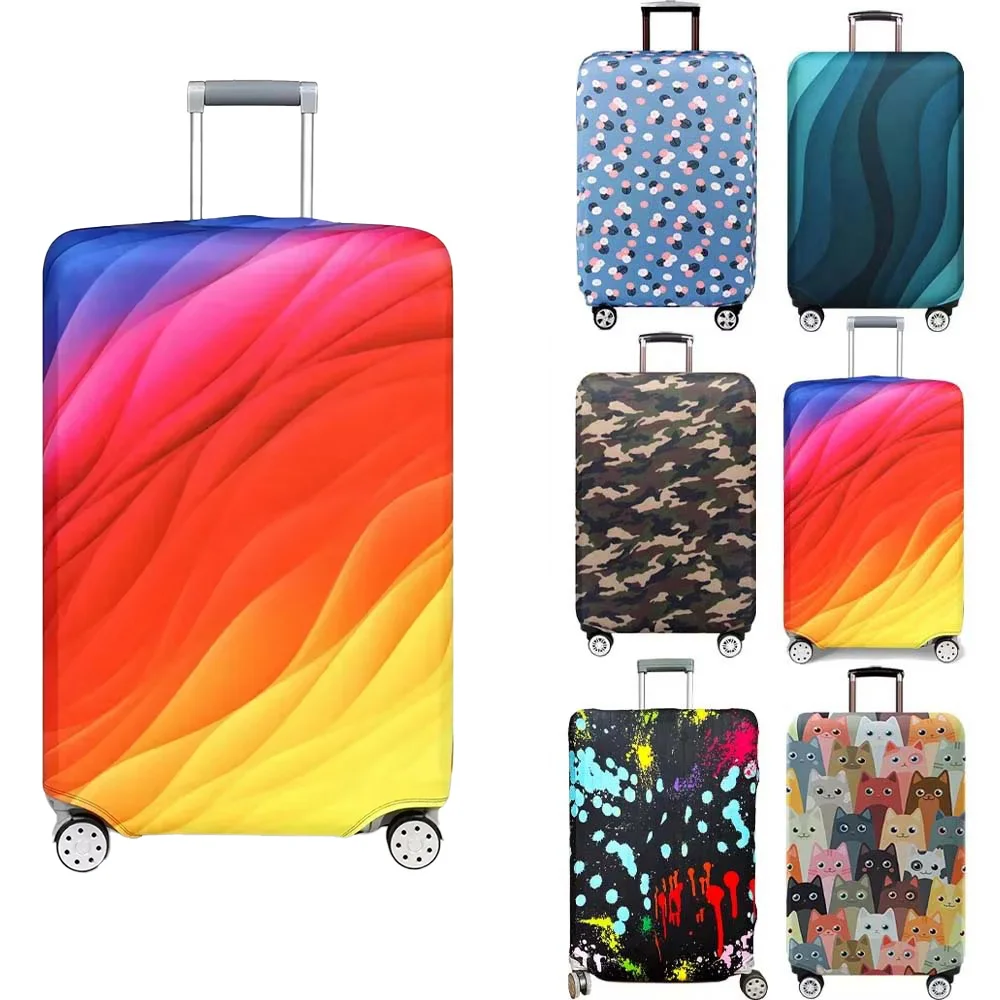 Funda para equipaje, compartimento para equipaje, Protector de maleta de tela elástica, funda antipolvo para equipaje, funda de viaje duradera de 18-32 pulgadas