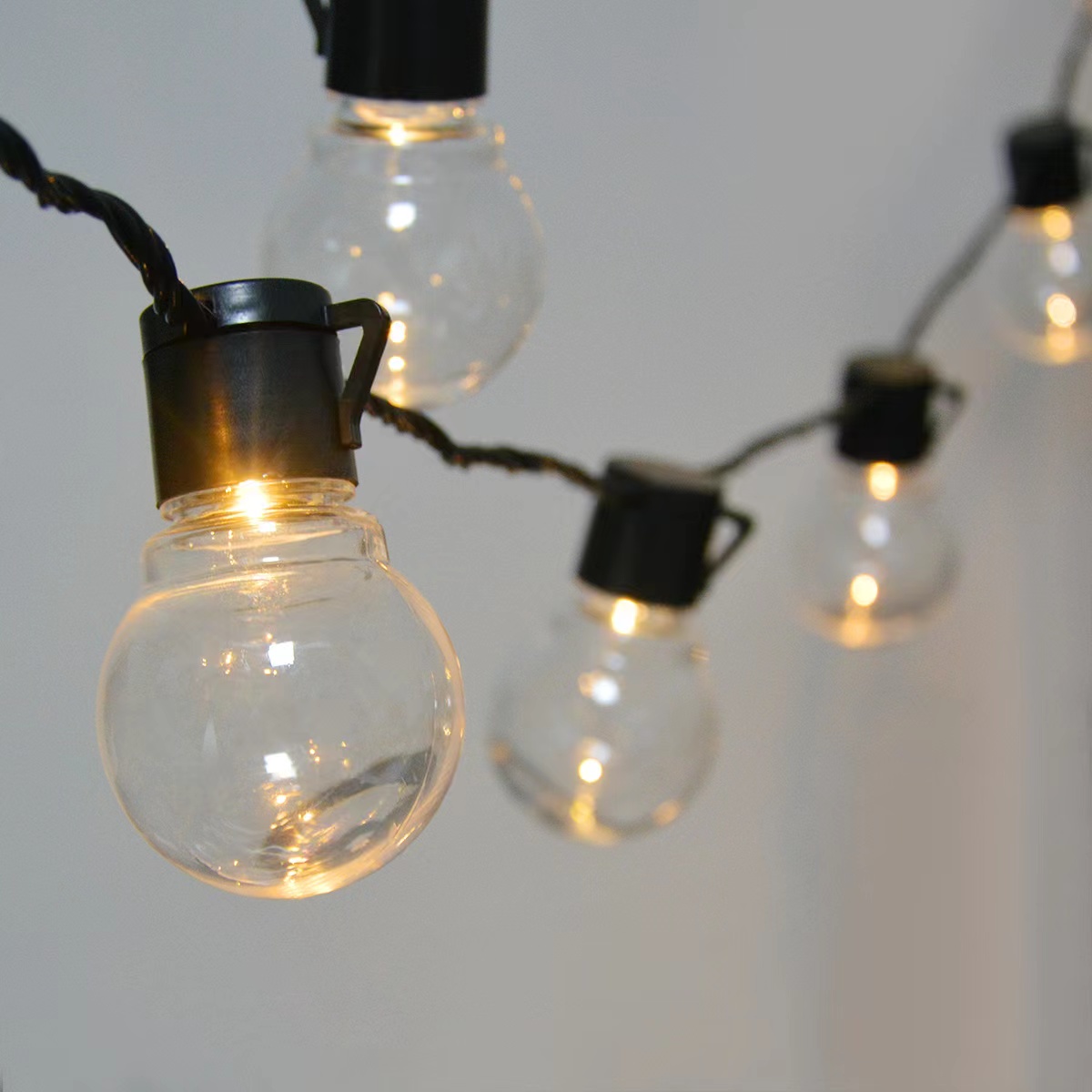 G50 Lampadine per ghirlande stradali LED Fata String Light Luci per esterni Giardino Patio Decorazione natalizia