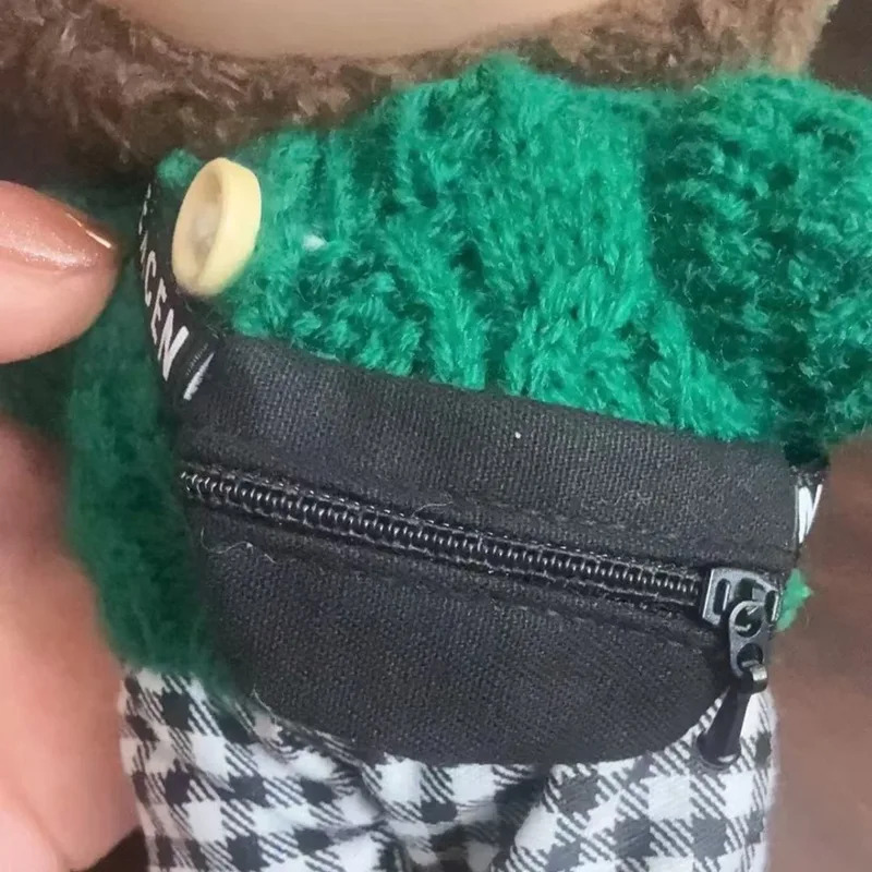 17 cm V1 V2 Crossbody Tas Leuke 1/6 1/8 1/12 BJD Poppen DIY Heuptassen Leuke 15 cm Idool Pluche Pop Accessoires Heuptas Gift