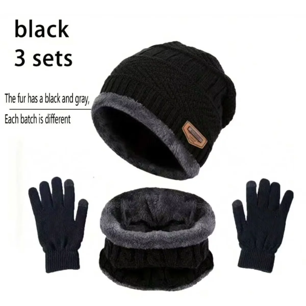 2 pçs + 1 par inverno quente veludo chapéu cachecol luvas conjunto chapéus de inverno boné de malha masculino e feminino chapéu de veludo coral velo cachecol ao ar livre livrar