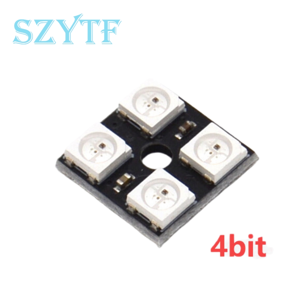 1/3/4/7/8/12/24/32/40/64 ビット WS2812 5050 RGB LED リング内蔵フルカラードライブランタンラウンドスクエアインテリジェント開発