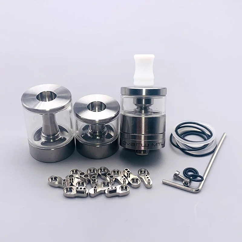 Atomizador de tanque DSX Vape Dvarw MTL FL RTA, 22mm, 316SS, 2ml/3,5ml/5ml, bobina única con 11 Uds. De inserción AFC, accesorios para cigarrillos electrónicos