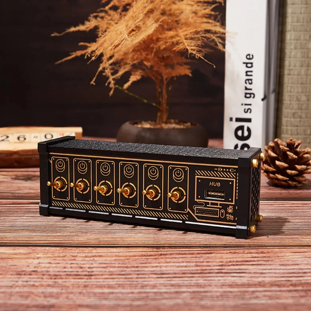 Power Strip with Usb Charger Retro Electric Socket with USB Creative Desktop Ornaments To Send Boyfriend Gifts