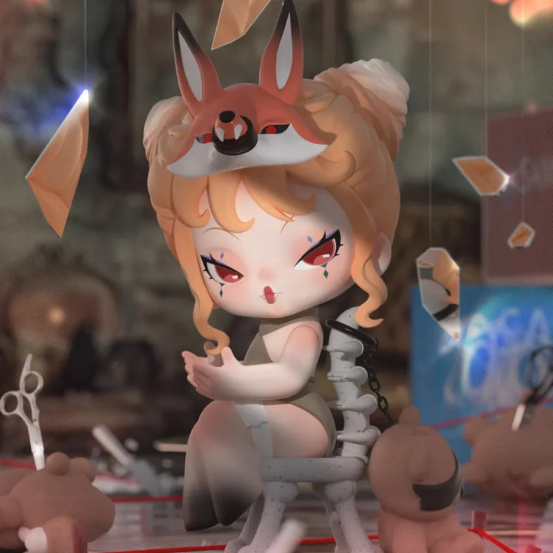 DODONAMI Nightmare Core Series слепая коробка Mystery Box куклы Kawaii Action Anime фигурка слепая коробка игрушки подарок