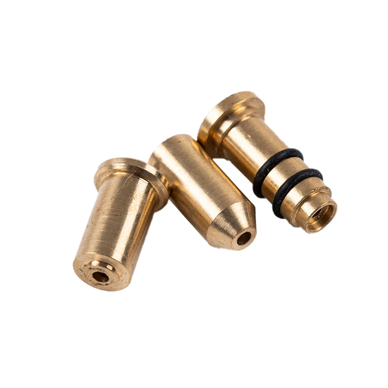 3 Pcs Reusable Brass Copper Nozzle Refill Butane Gas Adapter Inflatable Head For Dupont Ligne 2/Gatsby Lighter Filling