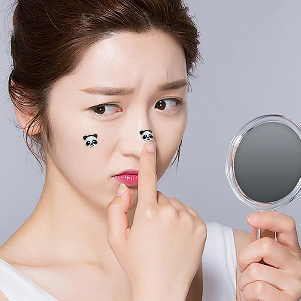 100pcs Panda Acne Patch Gentle Non-irritating Repair Facial Deep Cleansing Residue-Free Blemish Pimples Invisible Covering Patch