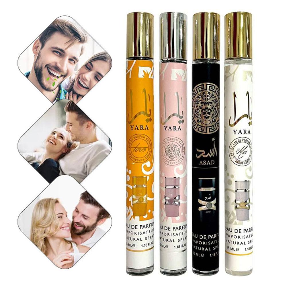 100% Original 35ml Yara น้ําหอมผู้หญิงสเปรย์กลิ่นหอมยาวนาน 24 ชั่วโมงโคโลญจ์น้ําหอม Yara Moi Asad คริสต์มาสของขวัญ