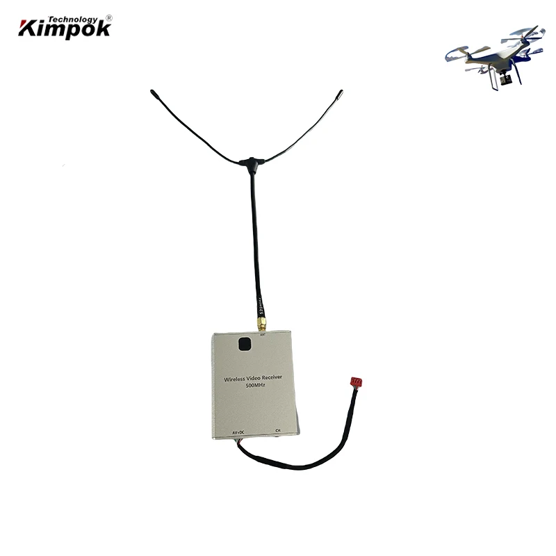 20Km Los Fpv Vtx 600Mhz 2W Video Transmitter and Receiver for Transmission