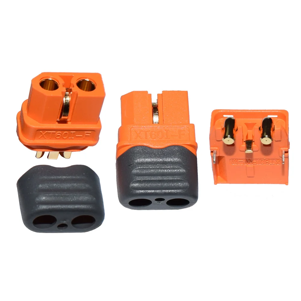 XT60i-f Amass serie xt60i con señal 2 + 1 conector de aviación chapado en oro de alta corriente conector macho hembra XT60IE-M XT60I-F