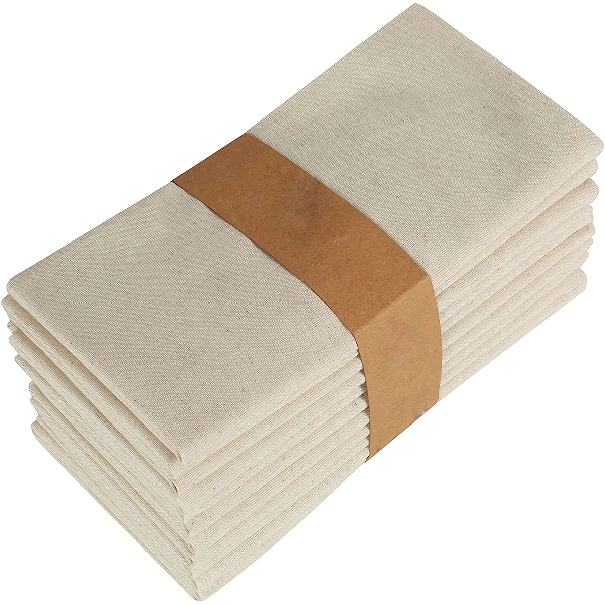 Juego de 6 servilletas de mantel de 45x45cm, almohadillas gruesas de poliéster duraderas, cocina reutilizable, comedor, decoraciones navideñas