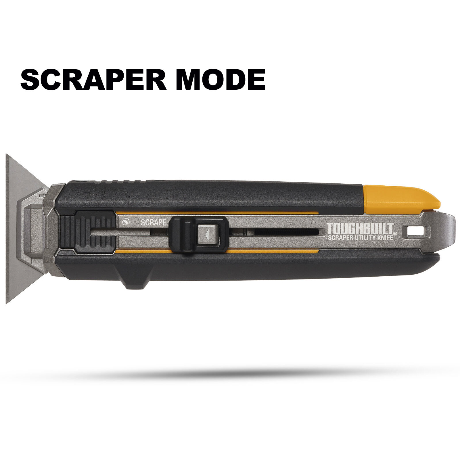 Cuchillo utilitario raspador TOUGHBUILT TB-H4S5-01 con herramientas manuales de 5 cuchillas