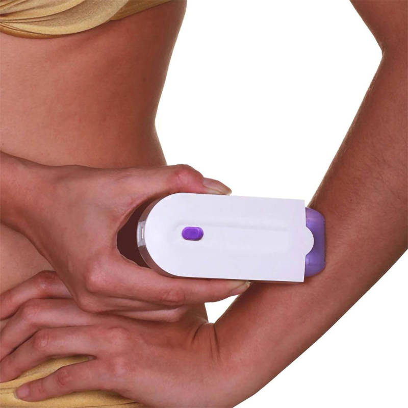 Rasoio da donna a induzione a luce blu depilatore a induzione depilatore elettrico automatico Start-stop