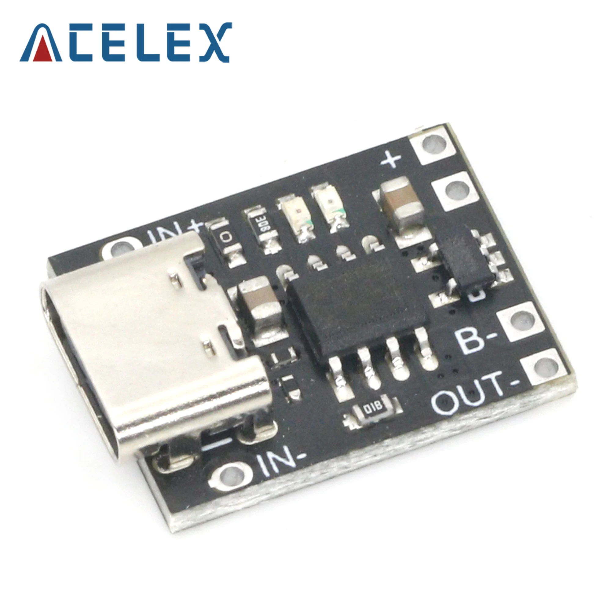 Ultra-Small Lithium Battery Charging Panel 1A Ternary Lithium Battery 3.7V4.2V Charger Module Type-C With Protection Board