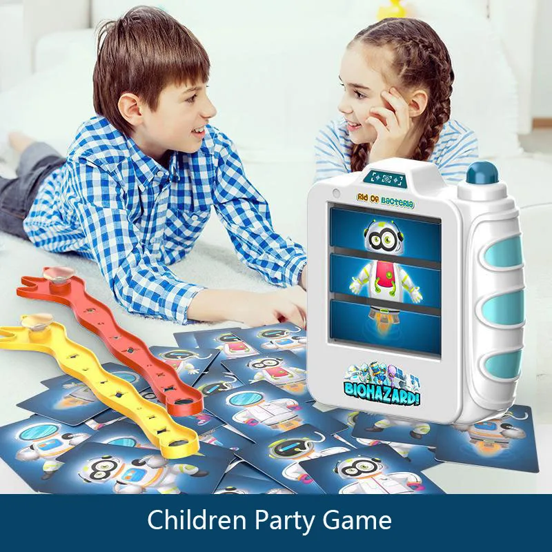 Juego de fiesta familiar ZK30, juego de cartas de monstruos de caza de mano extraña, juegos de mesa, regalos de Navidad para niños, juguetes interactivos de escritorio