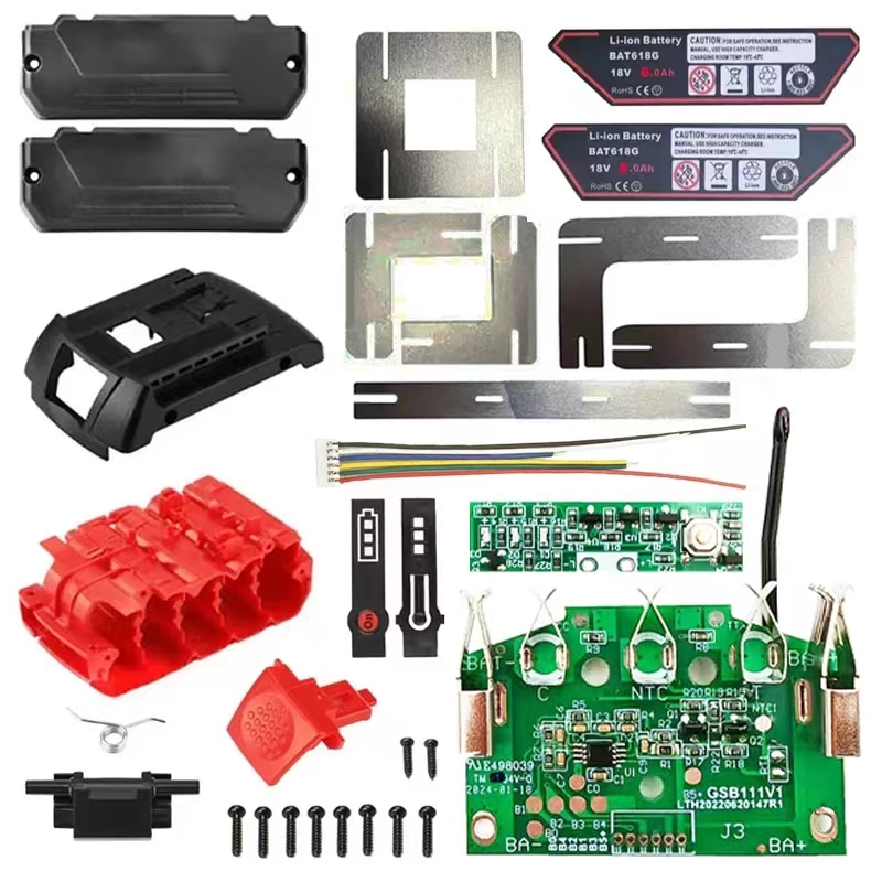 BAT618 18 В пластиковый корпус для аккумулятора, защитная плата печатной платы для Bosch 18 В, защита от обнаружения напряжения литий-ионного аккумулятора