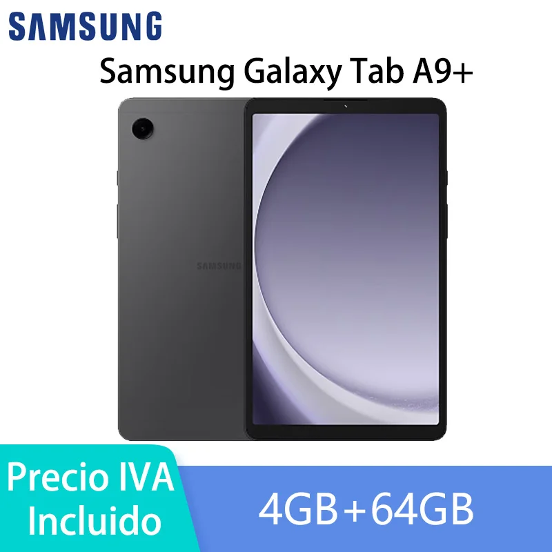 Samsung Galaxy Tab A9 + Wi-Fi, Tablet, Octa-Core, 8 Mp Camera, 11 In, 7040 Mah Batterij