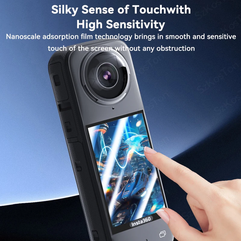 Für insta 360 x4 weiche silikon linsen schutzhülle panorama kamera objektiv deckel bildschirms chutz für insta360 x3 kamera zubehör