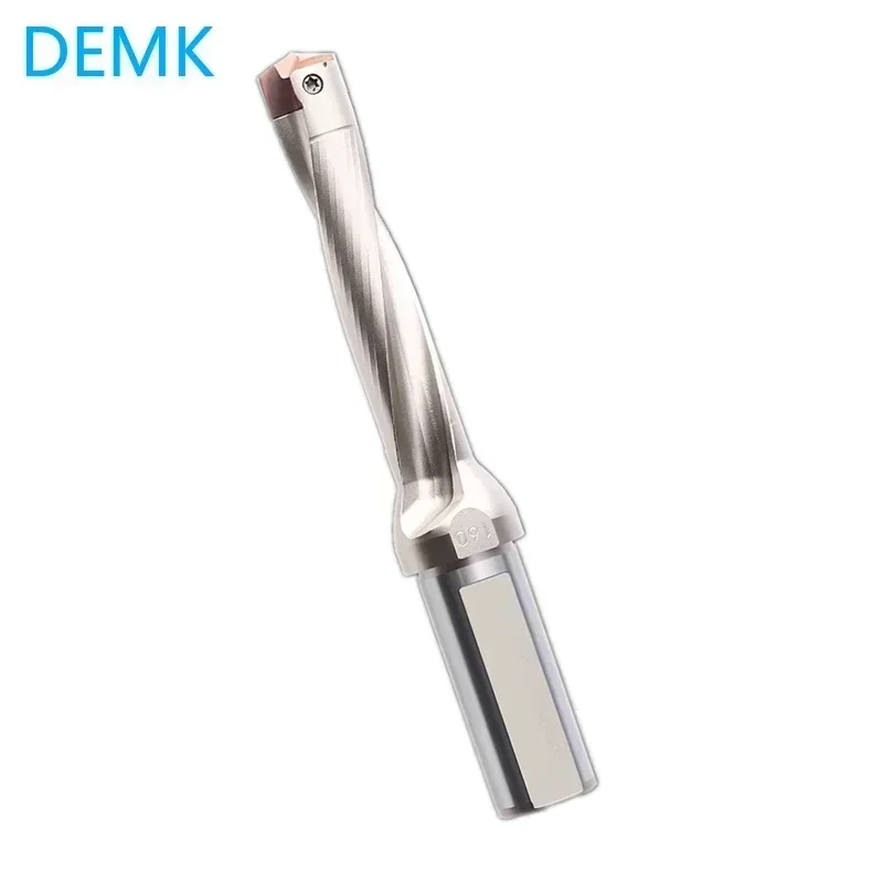 3D 5D 8D 10D internal cooling JCD Crown drill rod diameter 10-25mm for insert HCD High efficiency precision insertable U drill