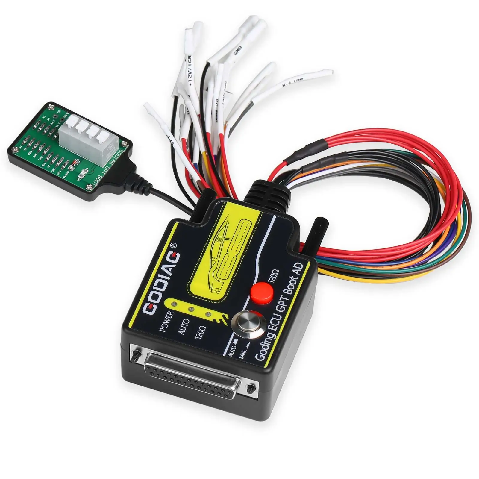 Godiah ecu gpt boot obd2 ecu diagnóstico ler & escrever adaptador trabalho com protocolo obd2 padrão openport gt100 j2534