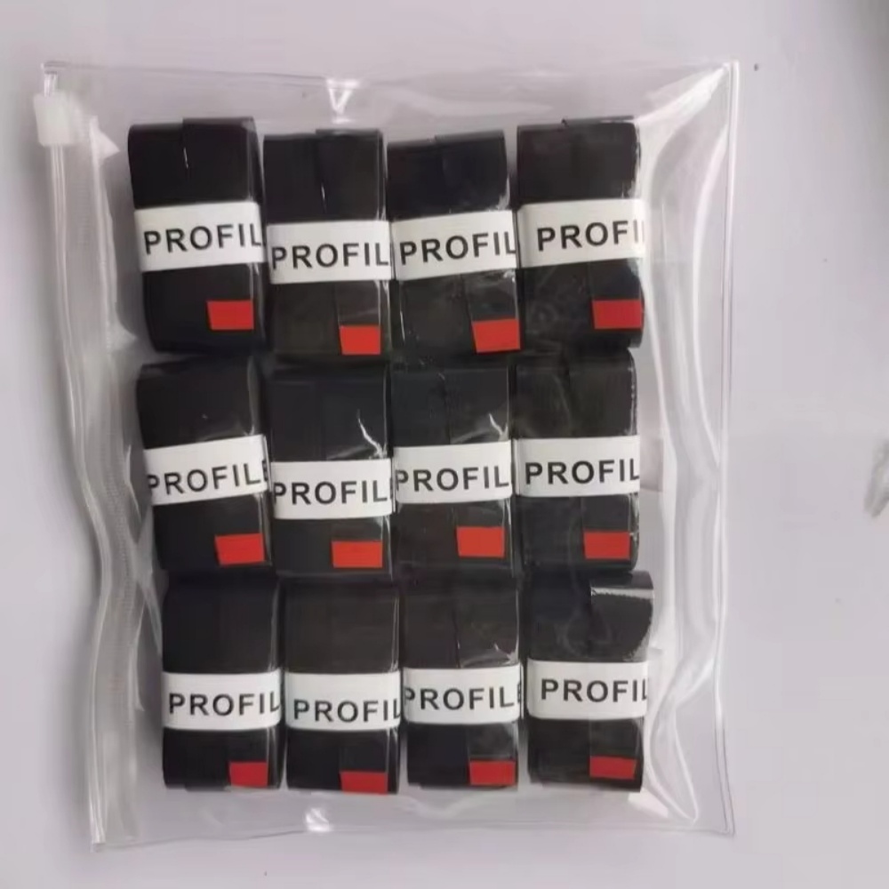 12PCS W Tennis Over Schweiß Band Absorption Tennis Badminton Schläger Hand Kleber Tennis Grip PU Nicht-Slip Over