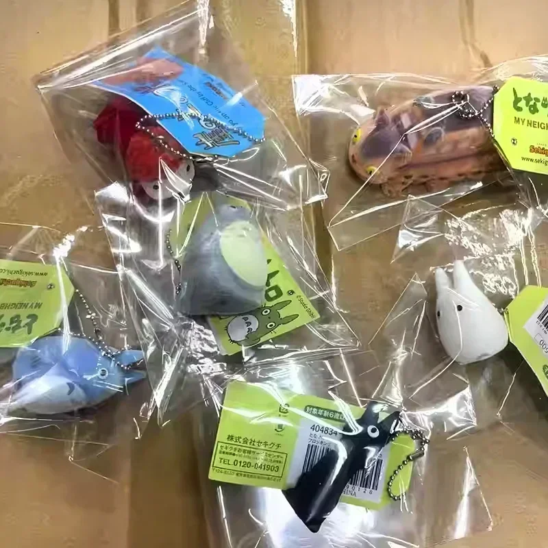 Мультяшные синие и коричневые кошки, аниме, периферийные устройства, различные стили Kawaii, модель игрушки, кулон