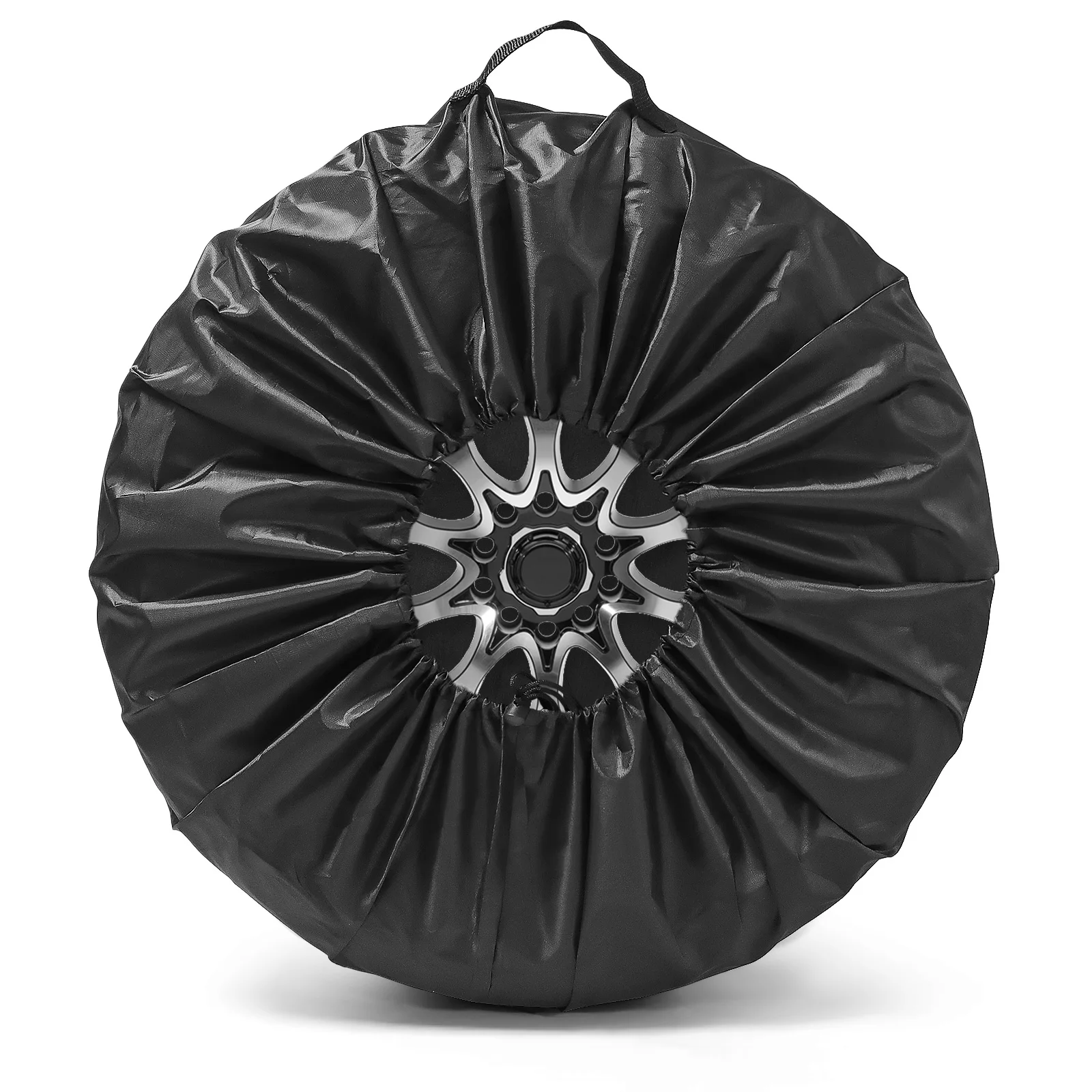 1/2/4PCS Auto Reserverad Abdeckung Polyester Auto Auto Rad Reifen Abdeckung Schutz Fahrzeug Reifen Rad Abdeckungen zubehör Staubdicht