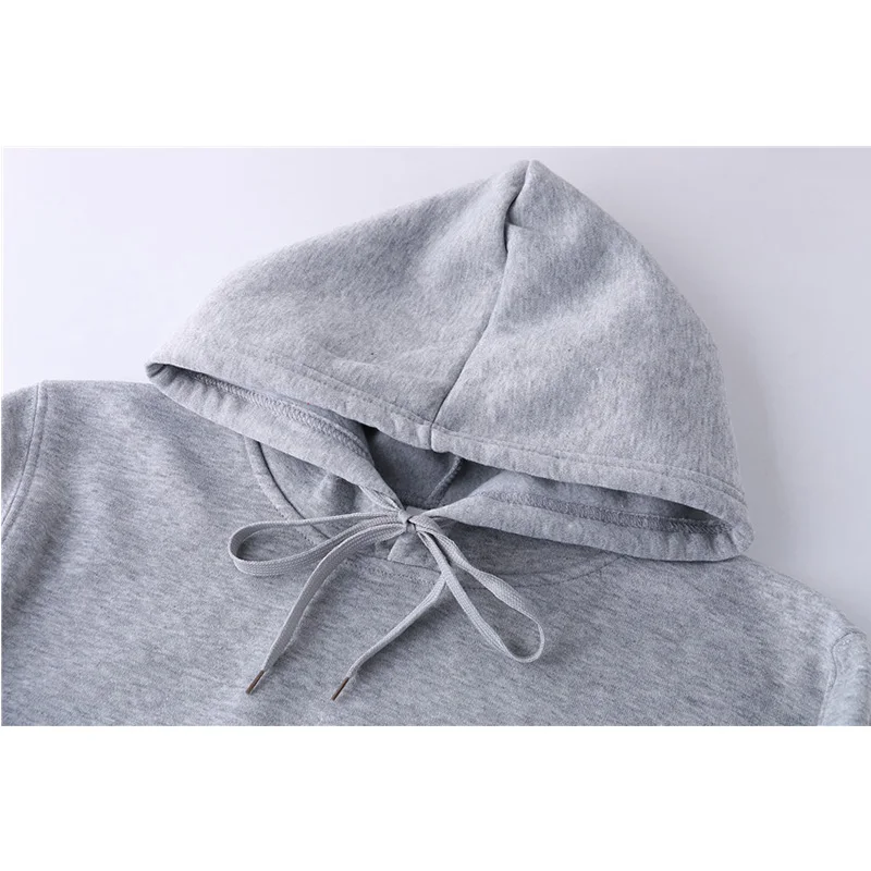 Sudadera con capucha de felpa de otoño para mujer, moda de invierno, sudadera informal con bolsillo, sudadera deportiva