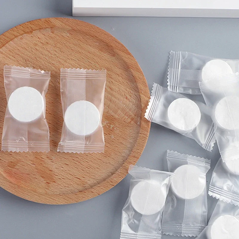 30 pçs portátil toalha comprimida descartável limpeza facial macio comprimido mão limpar toalha não-tecido toalhetes de maquiagem
