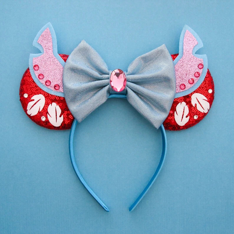 Stitch Mickey Headband Disney Children's Headband Amusement Park Role Playing Decorative Headband