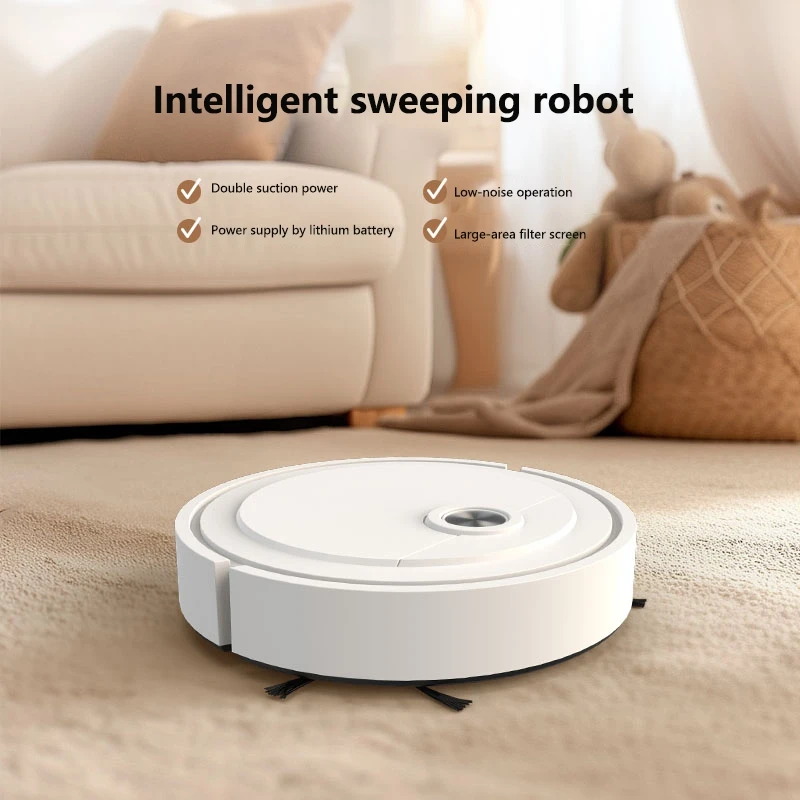 Умный подметальный робот Midea 3-в-1, умный пылесос, бытовой перезаряжаемый полностью автоматический пылесос, пыль, волосы, сильное всасывание