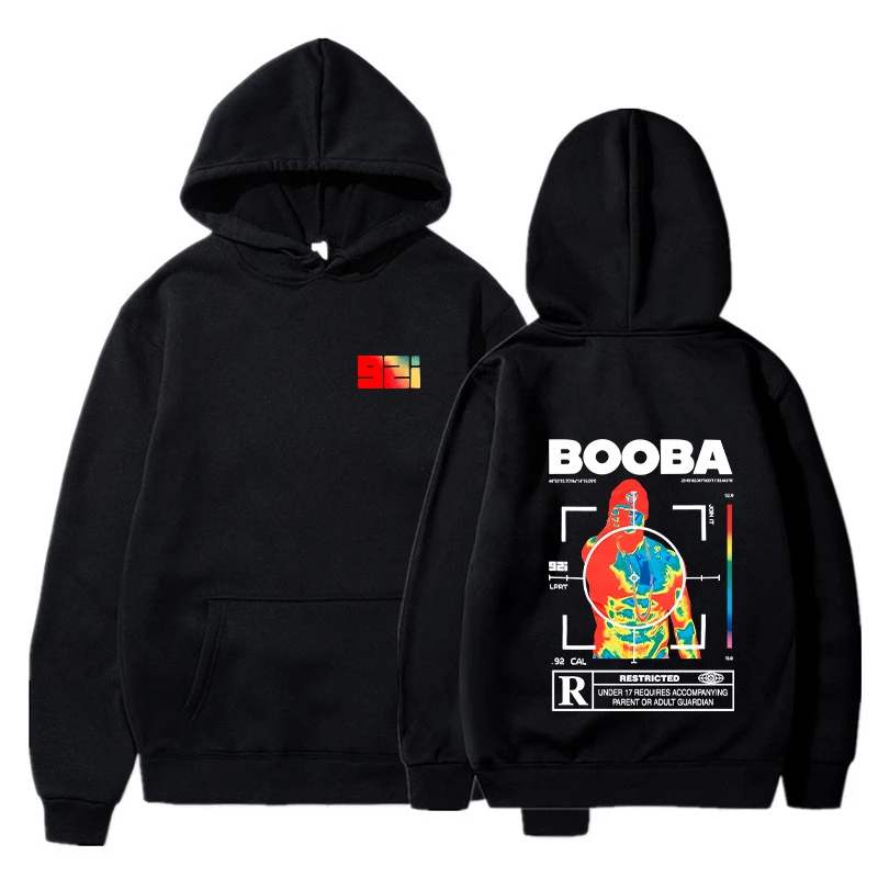 B2O-sudaderas con capucha para hombre y mujer, sudaderas de manga larga estampadas a la moda, ropa de calle informal Harajuku, jerséis con capucha