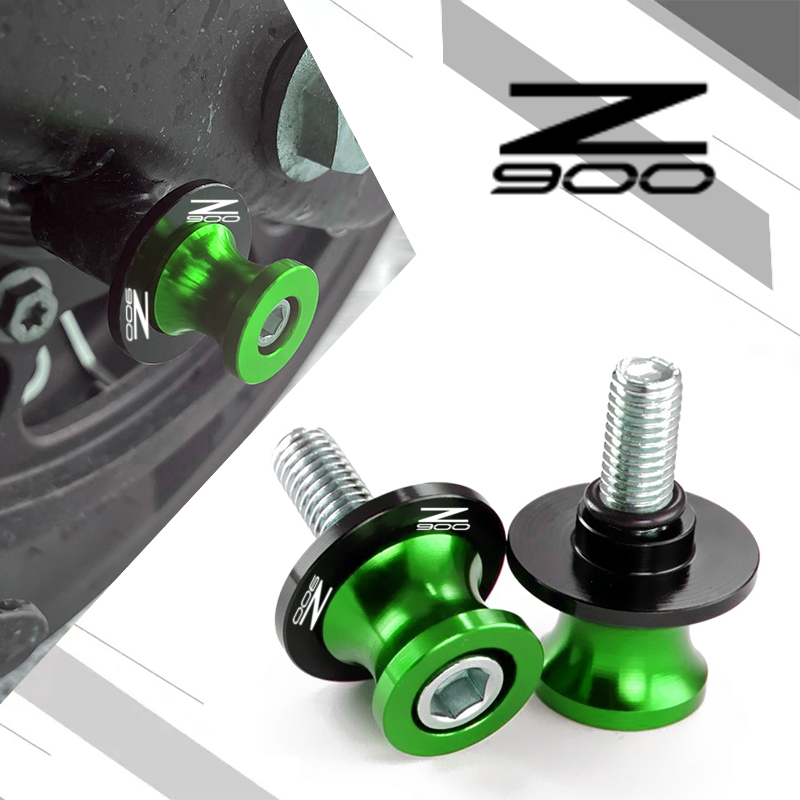 Para kawasaki z900 z900rs se 2017-2024 2023 2022 acessórios da motocicleta de alumínio m8 suporte parafusos swingarm carretéis slider