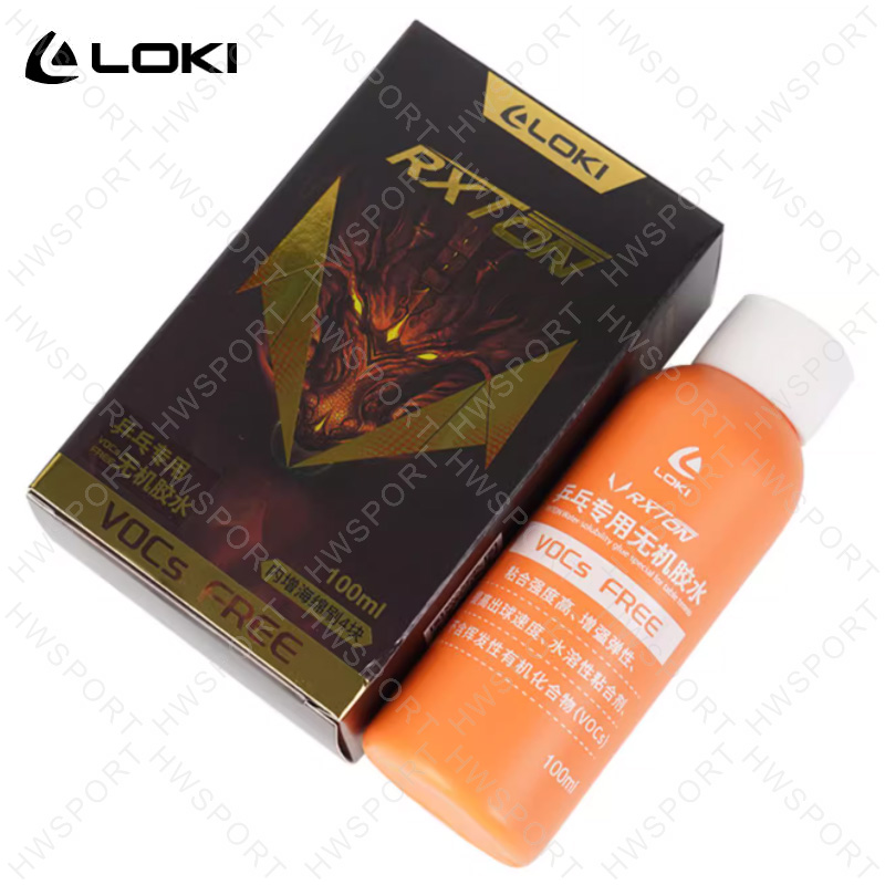 LOKI Tafeltennislijm Wateroplossing VOC Gratis Bond voor Pingpongracket 100ML