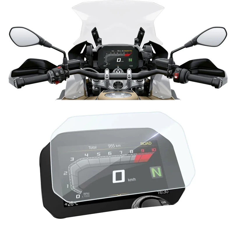 Dla BMW R1250GS R1200GS LC Adv F750GS F850GS C400X F900XR R1250R R1300GS Cluster Scratch Film Protection Screen Protector TPU