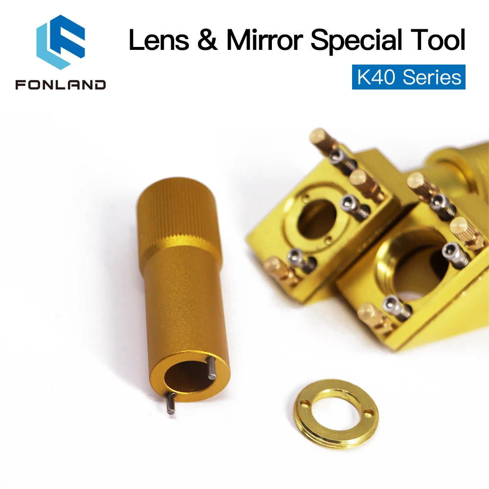 FONLAND Tool For Removing and Installing Lens Tube Lock Nut and Reflector Mirror Fixing Nut For K40 series Laser Head