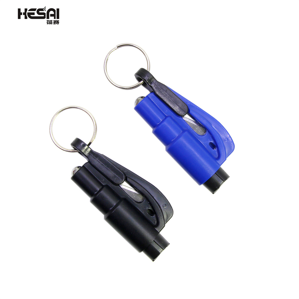 Mini Sicherheits hammer Auto Sicherheits hammer tragbare Leben Hammer Fenster brecher Auto Flucht Schlüssel bund einfach zu tragen und zu lagern