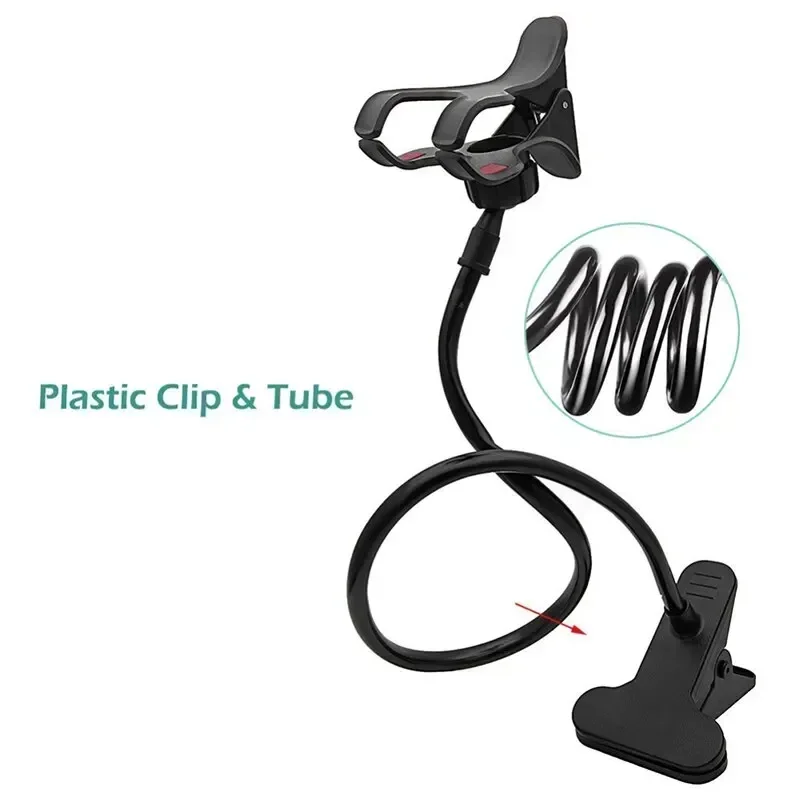 Universal Mobile Phone Holder Flexible Lazy Holder Adjustable Cell Phone Clip Home Bed Desktop Mount Bracket Smartphone Stand