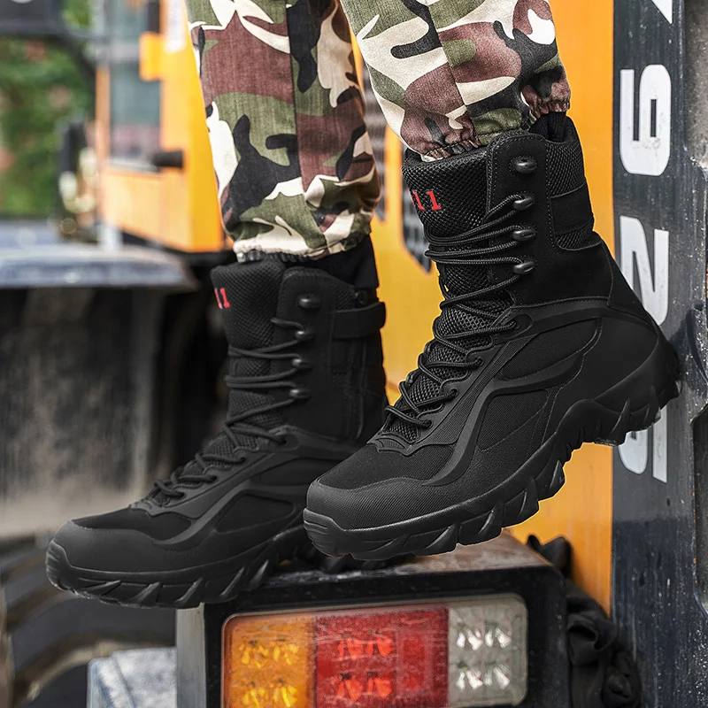 Męskie buty taktyczne jesienne siły specjalne pole buty męskie lekkie zewnętrzne antypoślizgowe męskie buty Zapatillas Hombre