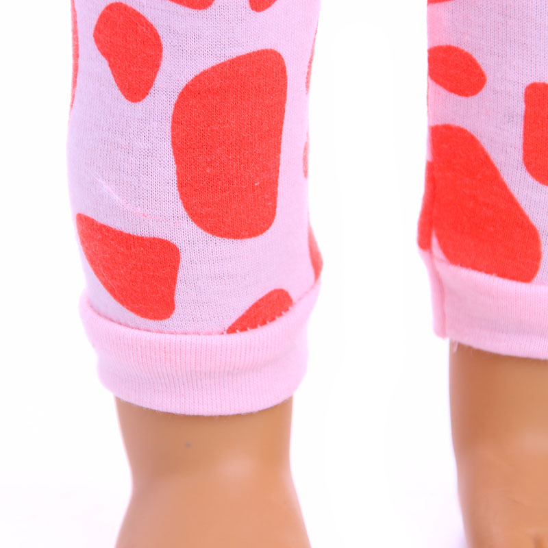 2 штуки / комплект пижамы для животных для новорожденных 43 см регенерированная кукла одежда аксессуары 18 дюймов куклы игрушки для девочек Наше поколение Nenuco