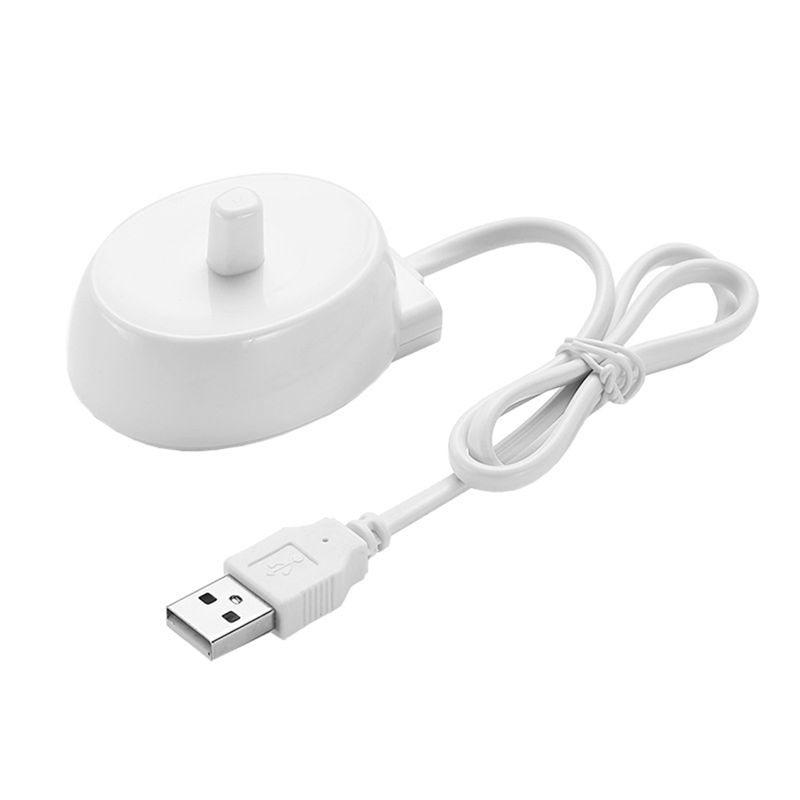 USB Travel Charger Dock 3757 Electric Toothbrush Charging Cradle for Braun Oral B P2000P4000P6000P7000D10D12D16D20D34