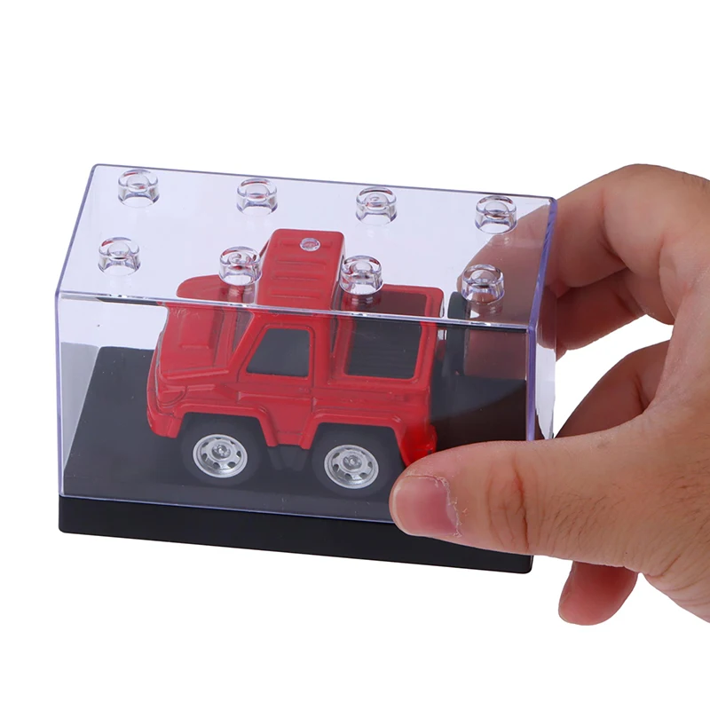 1/5Pcs Car Toy Transparent Display Case Hotwheels Protective Shell Transport Small Car Model Collection Storage Display Box