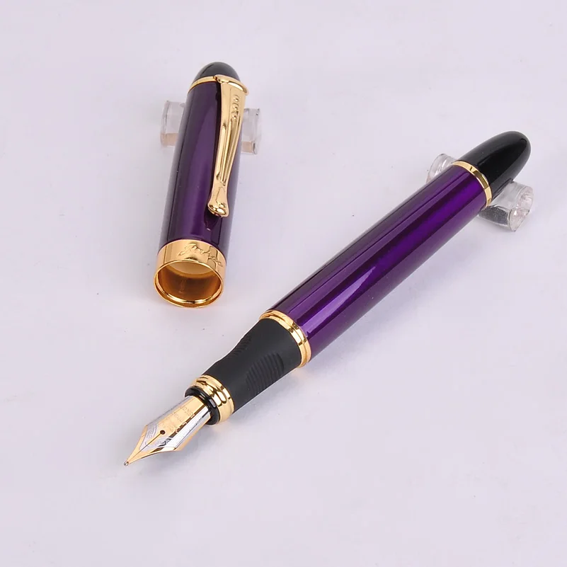 2022 Mới Arrivel Jinhao X450 Sang Trọng Làm Lóa Mắt Xanh Dương Bút Máy Kim Loại Chất Lượng Cao Đổ Mực Bút Cho Vật Dụng Văn Phòng Đồ Dùng Học Tập