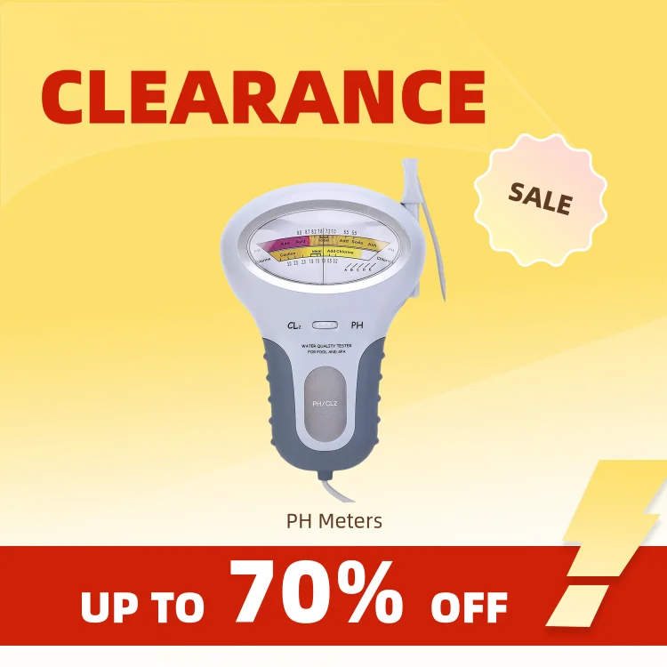 Clearance_New 2 in 1 PH คลอรีนเมตรคลอรีนเครื่องทดสอบ PH คลอรีนอุปกรณ์ทดสอบคุณภาพน้ํา CL2 วัดสําหรับสระว่ายน้ํา Aq