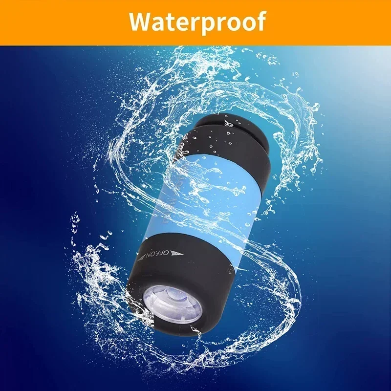 Portable Mini Flashlight Keychain Light USB Charging Pocket LED Lights Small Torch Rotary Switch Emergency Flashlights