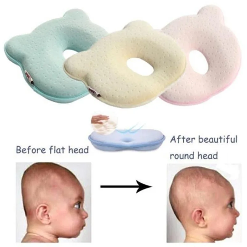 Almohada de terciopelo para bebé recién nacido, almohadas moldeadoras transpirables, almohadilla de posicionamiento para dormir, almohada antivuelco para niño pequeño